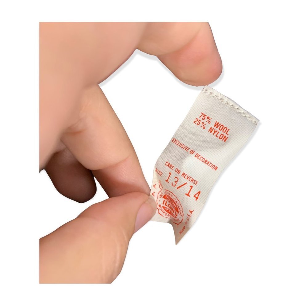 Vintage 70s Bobbie Brooks Red Wool Blend Blazer M… - image 8